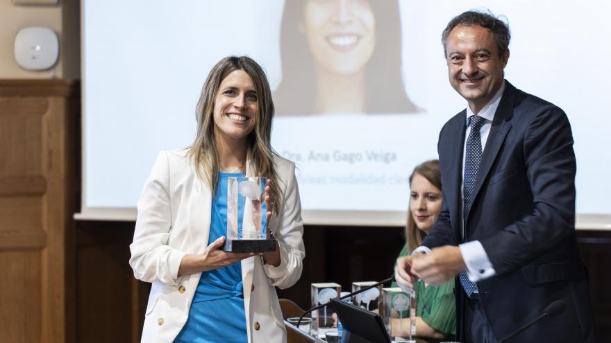 Ana Gago y la Sociedad Española de Neurología