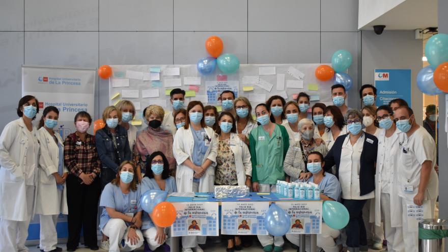 El Hospital de La Princesa celebra con sus pacientes el Día Internacional de la Enfermería