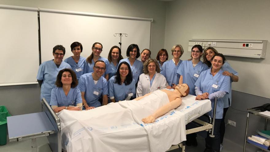 Asistentes al curso