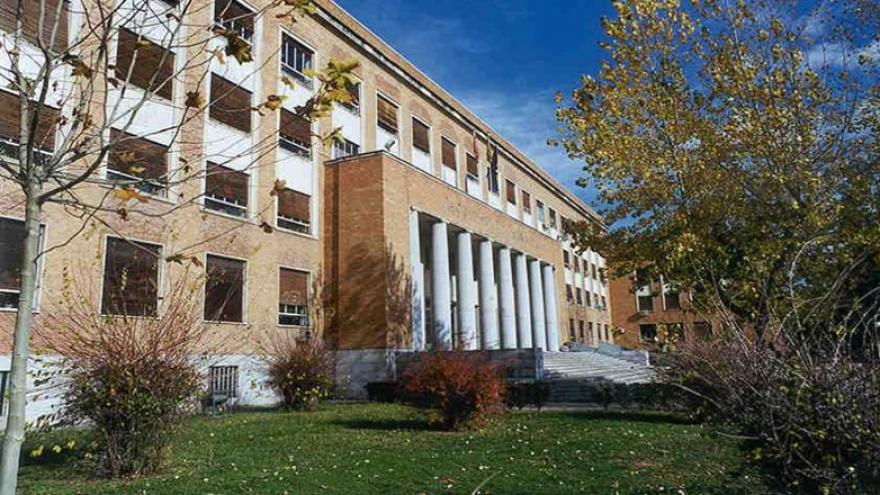 Captador de polen de Madrid - Ciudad Universitaria (Facultad de Farmacia)