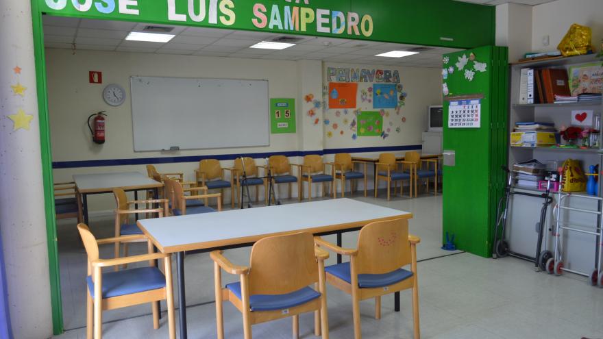 Sala de terapia centro de mayores