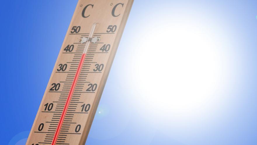 RECOMENDACIONES OLAS DE CALOR Temperatura en un termómetro