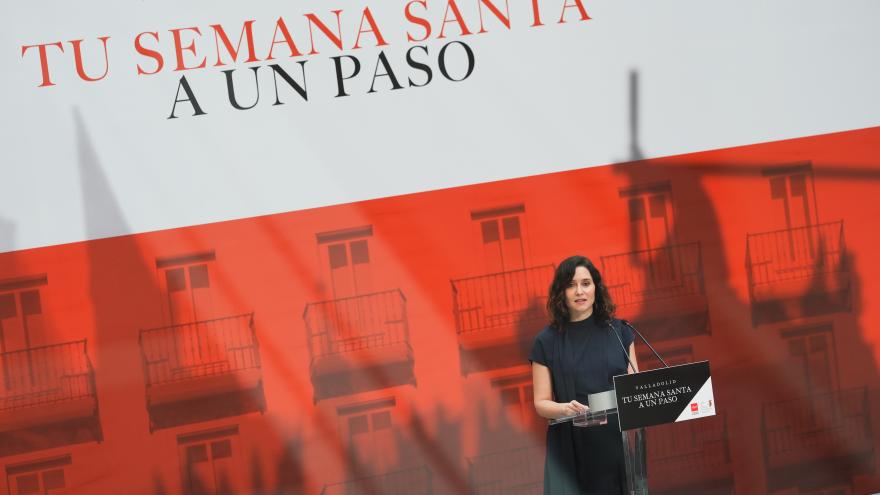 La presidenta Isabel Díaz Ayuso