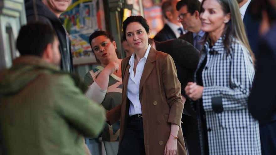 La presidenta Isabel Díaz Ayuso