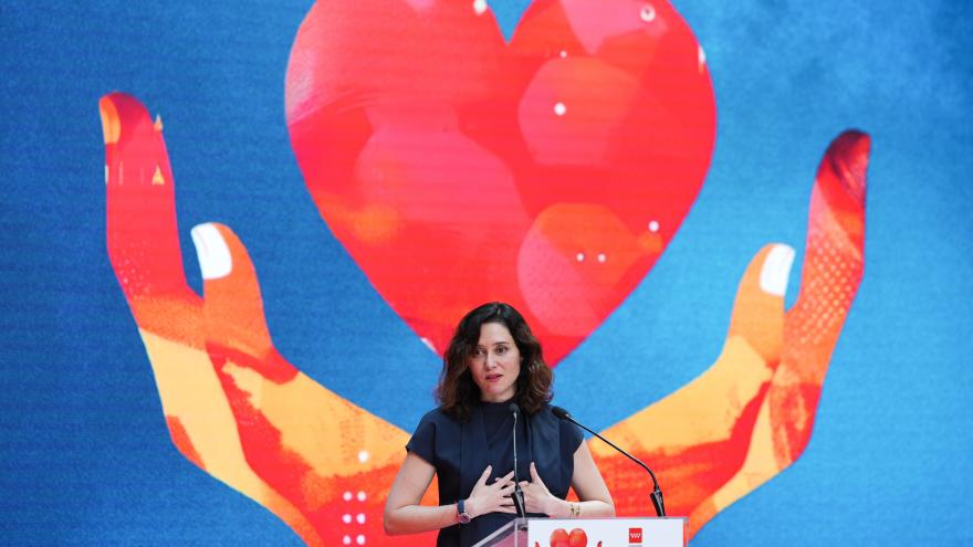 La presidenta Isabel Díaz Ayuso