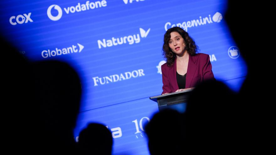 La presidenta Isabel Díaz Ayuso