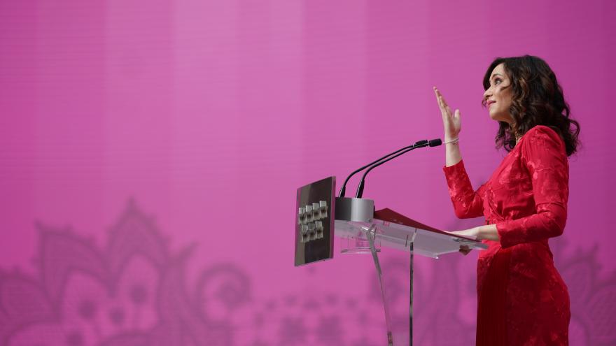 La presidenta Isabel Díaz Ayuso