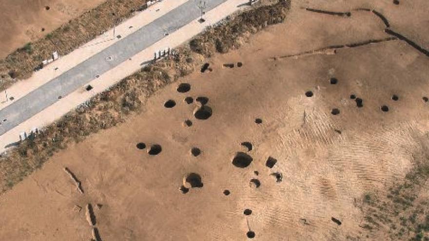 View of the structures