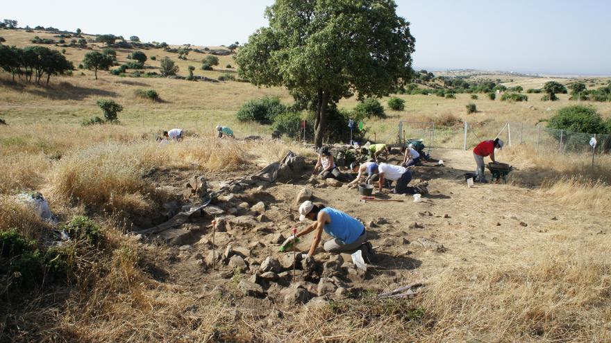 Excavación arqueológica de Navalahija