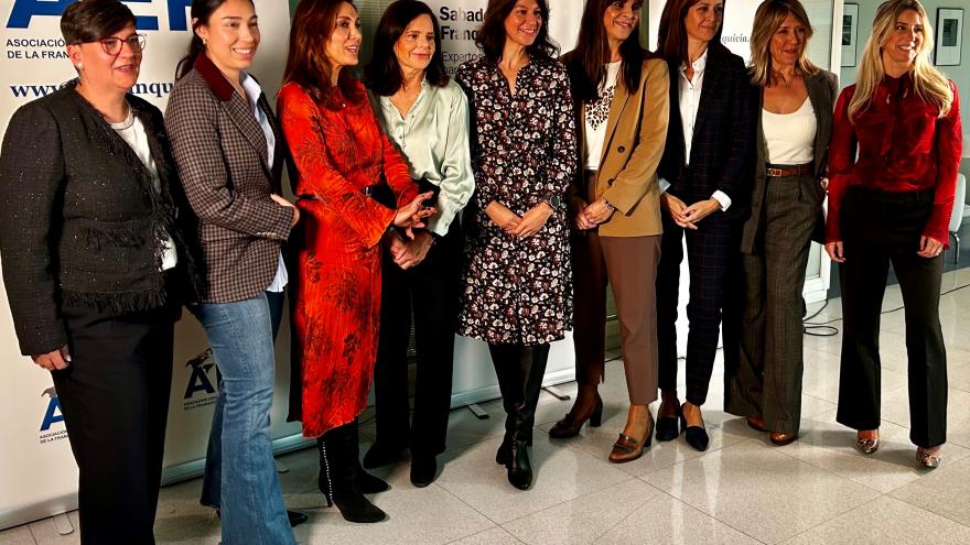 Marta Nieto, directora general de Comercio, Consumo y Servicios, acudió a la presentación del informe "La mujer en la franquicia"