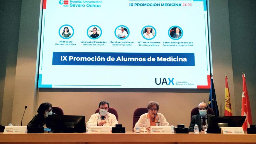 IX Graduación de Medicina de la UAX