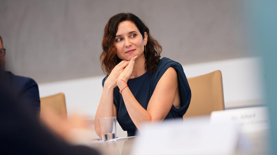 La presidenta Isabel Díaz Ayuso