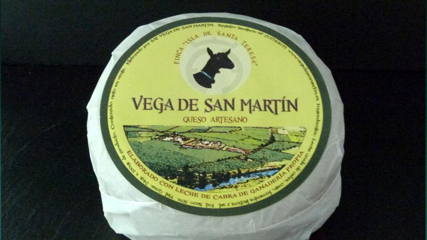 Fotografía de un queso Madurado de San Martín