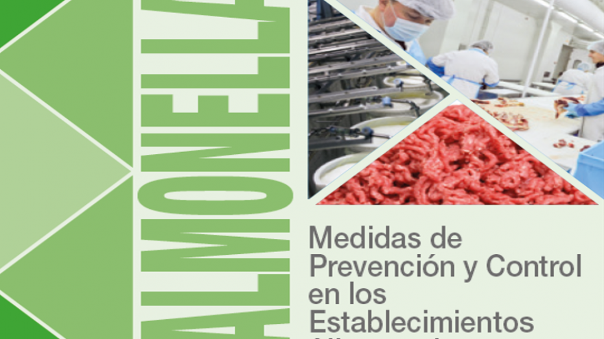 Portada folleto Salmonella Portada del folleto sobre Salmonella