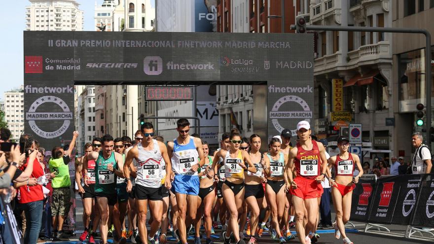 Imagen de cabecera #0 de la página de "La Comunidad de Madrid acoge la segunda edición de la carrera Madrid Marcha"