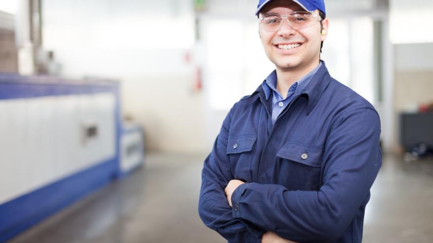 Trabajador joven