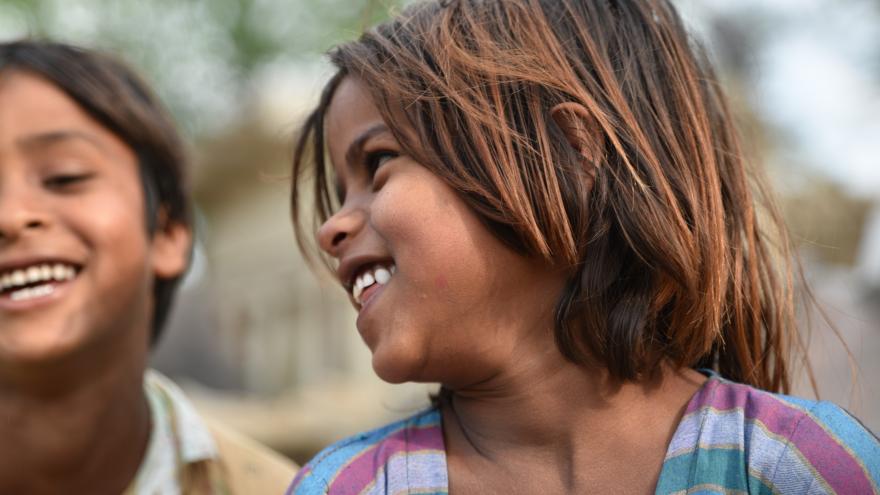 Niños sonrientes