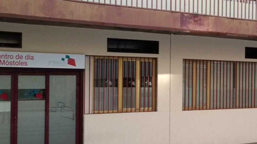 Fachada del Centro de Día de Soporte Social (CD) Móstoles