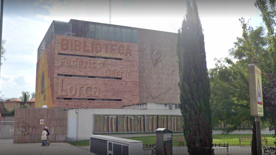Exterior Biblioteca Torrejón Federico García Lorca