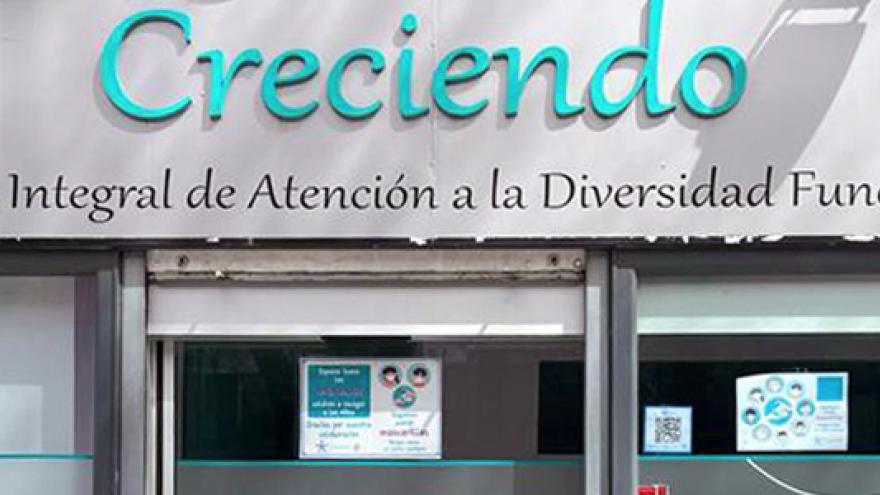 Fachada del Centro de Atención Temprana CRECIENDO
