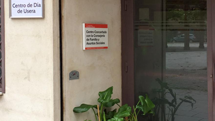 Fachada del Centro de Día de Soporte Social (CD) Usera