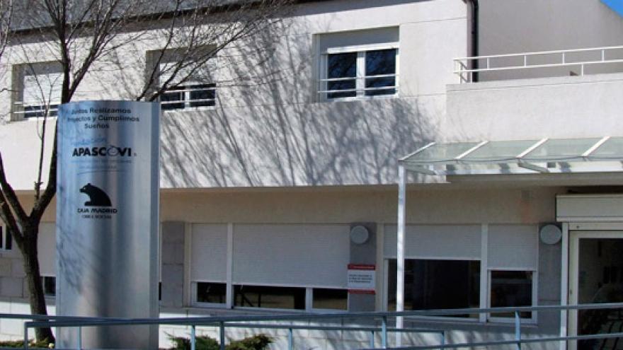 Fachada del Centro Ocupacional APASCOVI Collado Villalba - Los Negrales