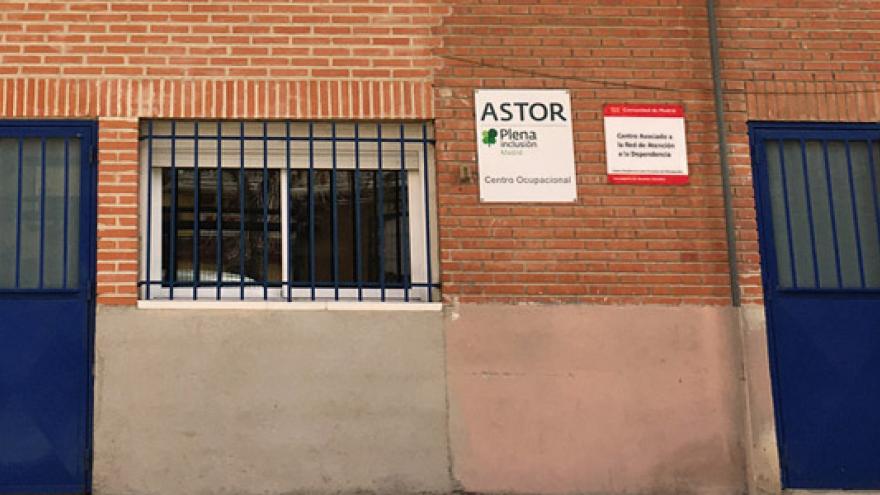 Fachada del Centro Ocupacional ASTOR