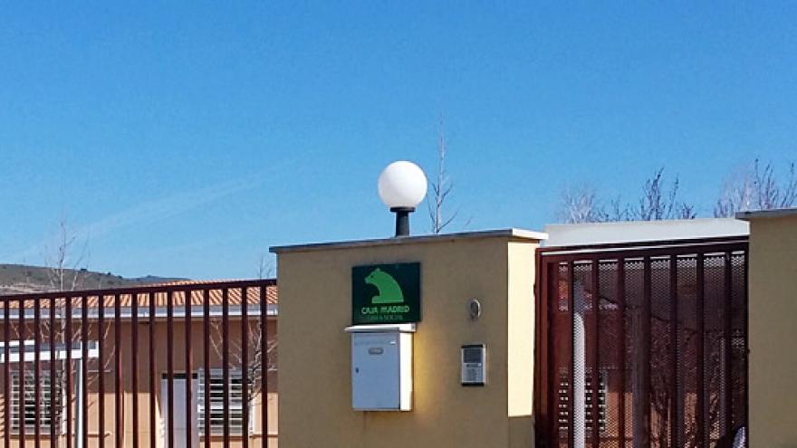 Entrada a la Residencia AFANIAS Torrelaguna