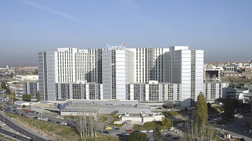 Panorámica general del Hospital Ramón y Cajal (Madrid)