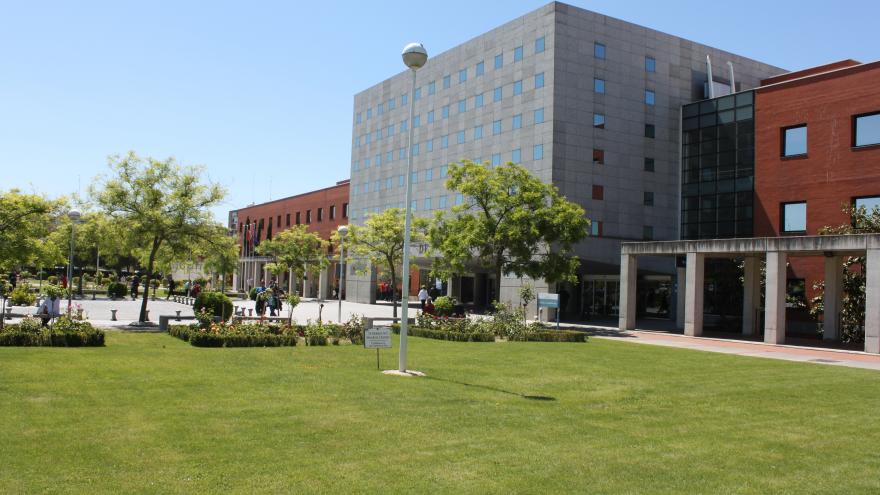 Fachada del hospital Fundación Alcorcón