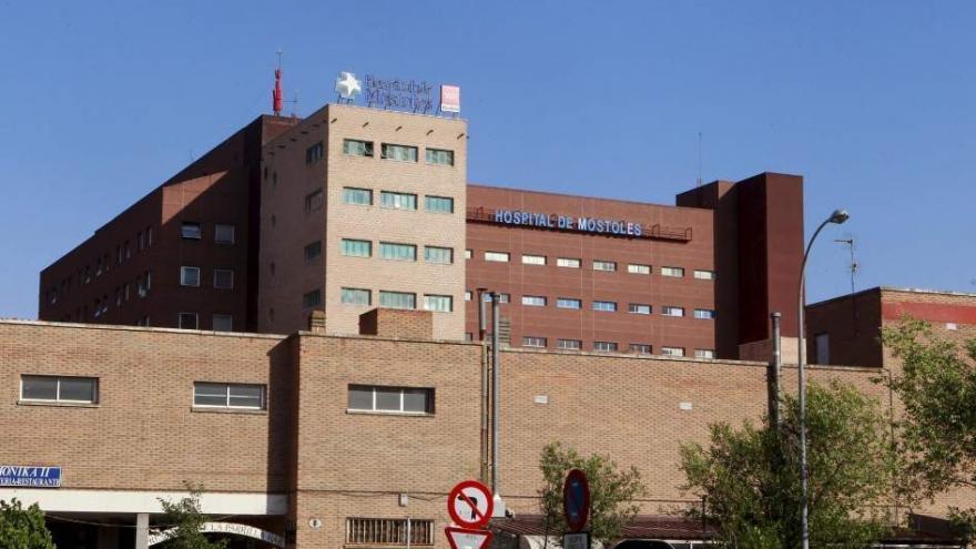 fachada hospital de Móstoles