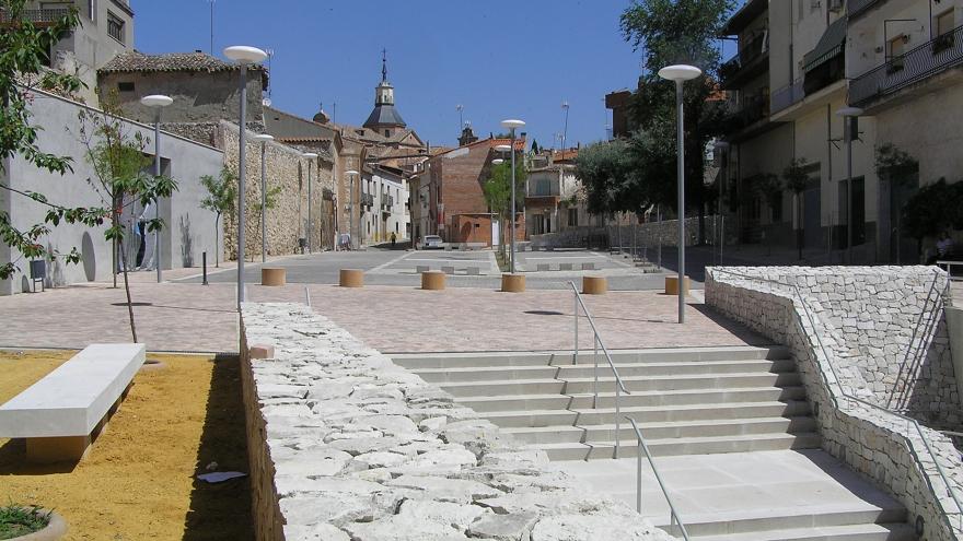 Imagen de la Plaza del Zacatín en Colmenar de Oreja