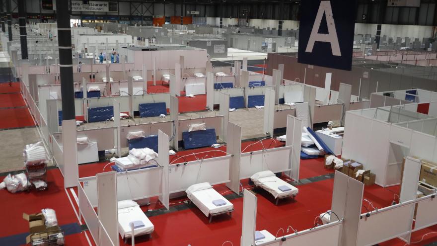 Pabellón 7 Hospital de la Comunidad de Madrid en IFEMA