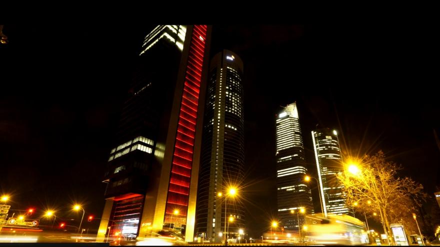 Las cuatro torres en Madrid