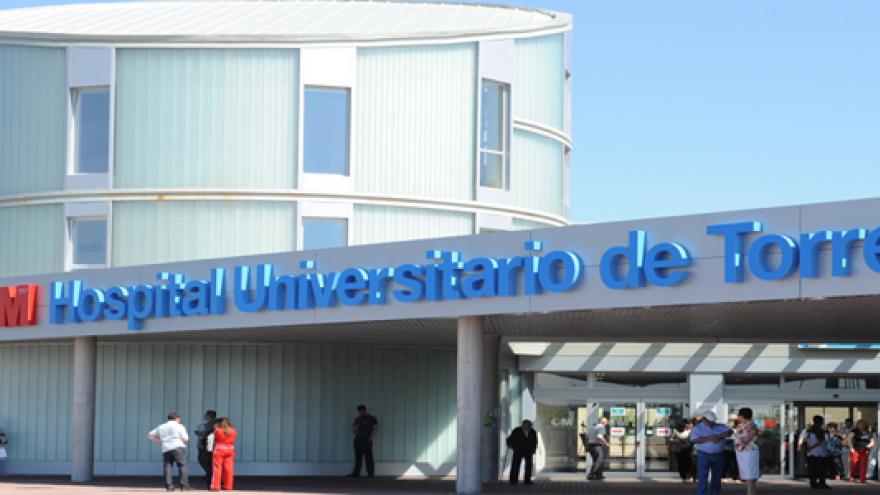 Foto del exterior del Hospital de Torrejón