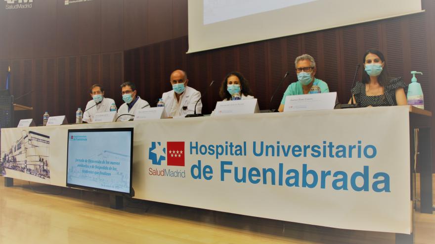 Médicos en el Hospital de Fuenlabrada