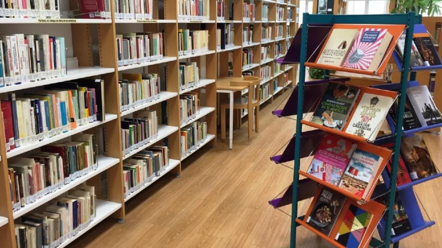 Imagen interior Biblioteca Almudena grandes en La Poveda_Arganda del Rey