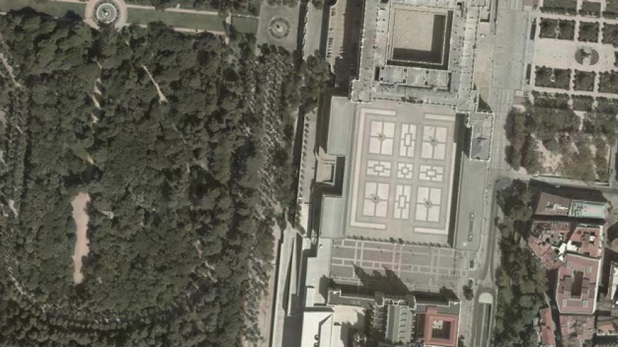 Vista aérea de Madrid