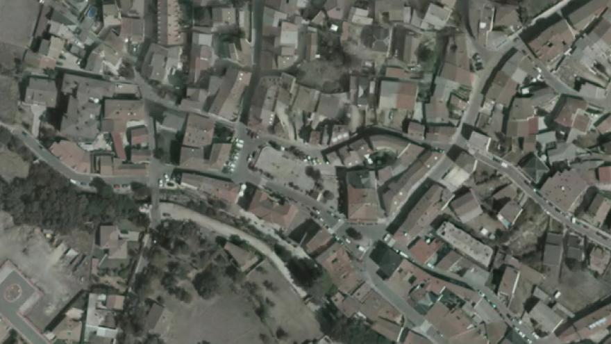 Aerial view of Rascafría