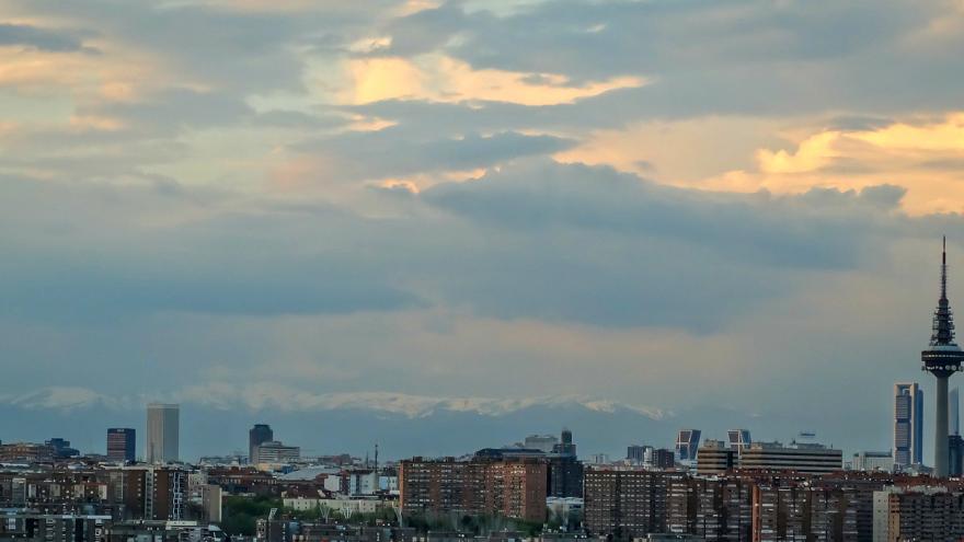 Skyline de Madrid con Torrespaña