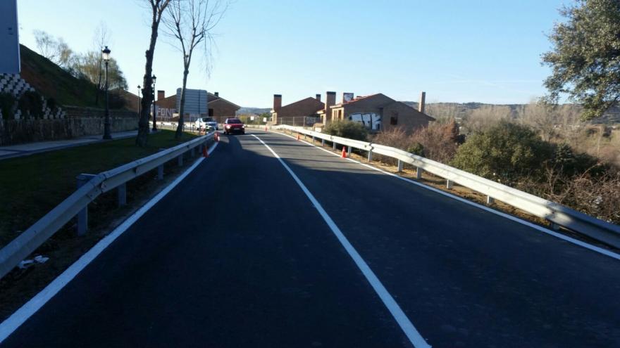 Work completed on the M-521 in Quijorna