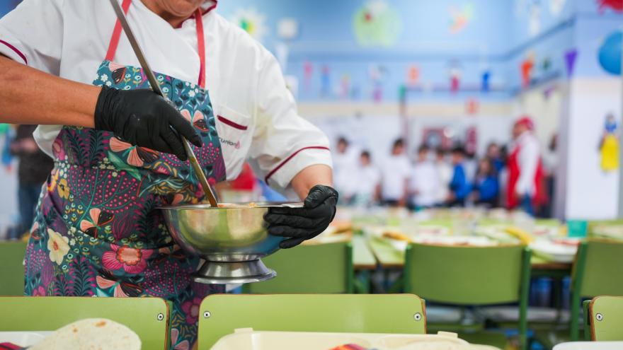 monitora de comedor escolar