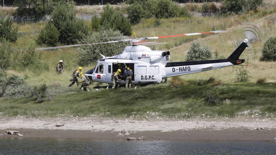 Helicóptero de los Bomberos de la Comunidad de Madrid