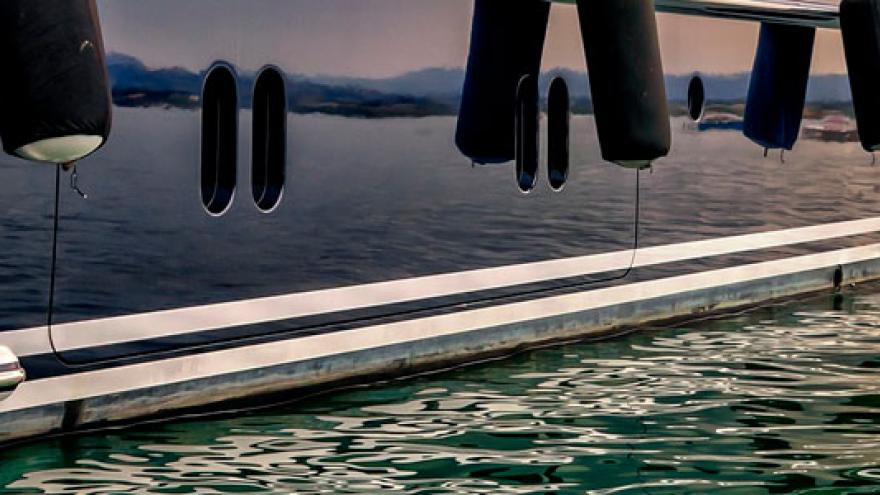 Barco en el puerto