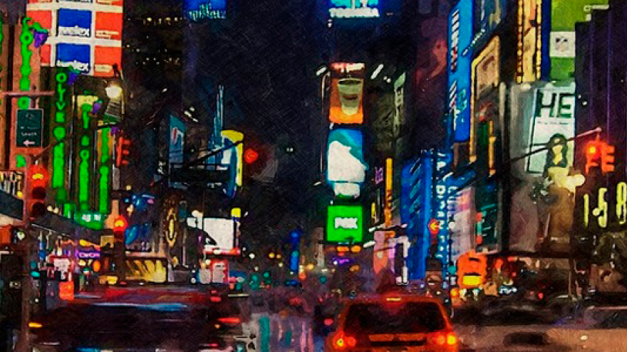 Publicidad luminosa