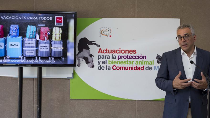 Carlos Izquierdo visita hoy el Centro Integral de Acogida de Animales (CIAAM) en Colmenar Viejo