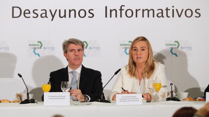 Gonzalo participa en los desayunos informativos de Executive Forum presentada por el presidente regional, Ángel Garrido 
