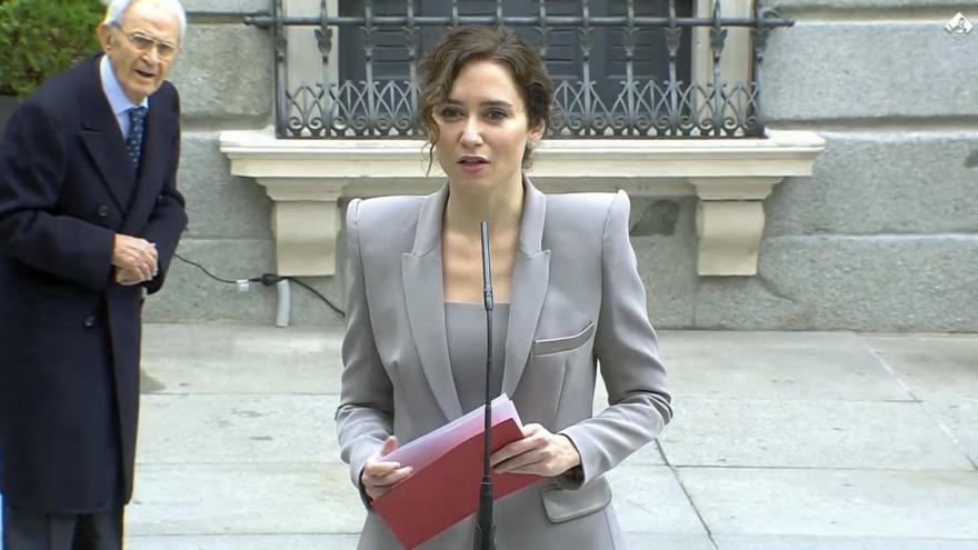 Isabel Díaz Ayuso en el Congreso de los Diputados