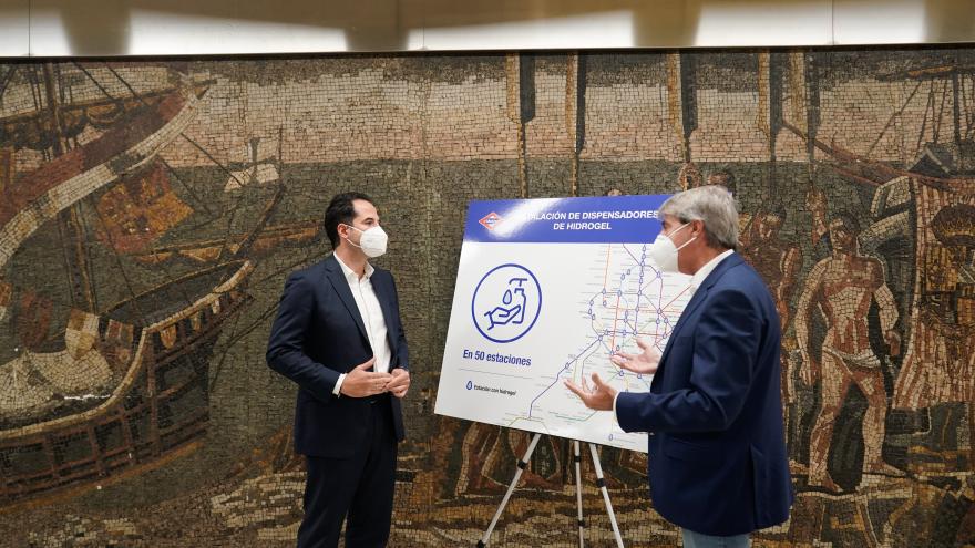 Aguado: “Seguimos garantizando un transporte público seguro en la Comunidad de Madrid”