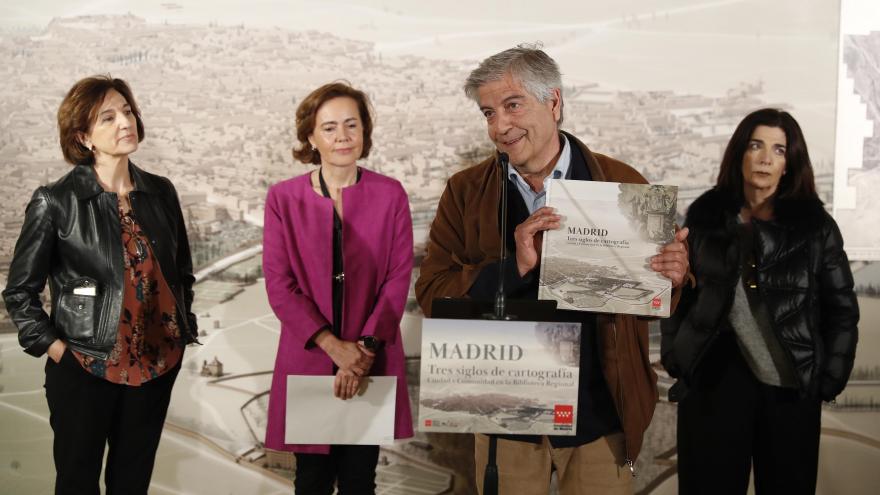 Imagen de cabecera #0 de la página de "Inauguramos la exposición ‘Madrid: tres siglos de cartografía’"
